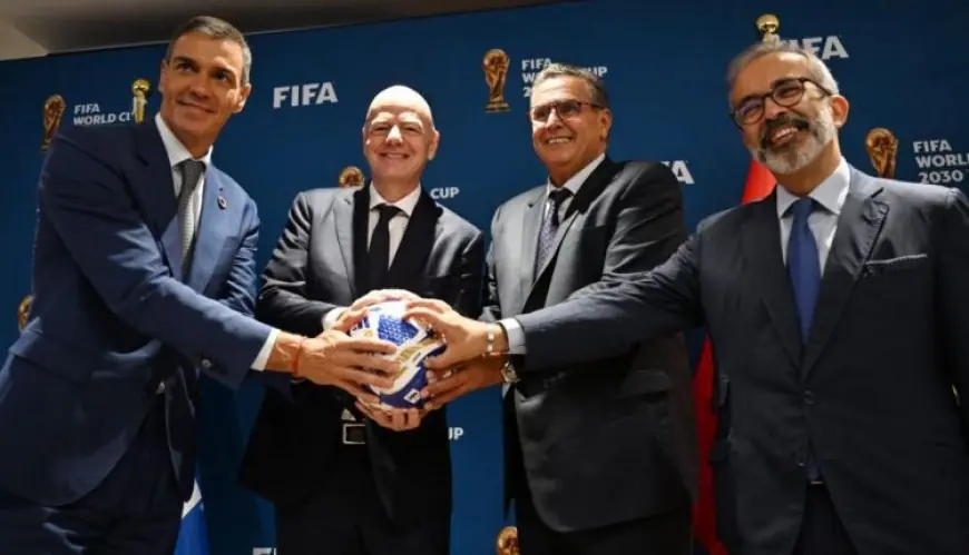رئيس الفيفا يناقش تحضيرات مونديال 2030 مع قادة الدول المنظمة بنيويورك