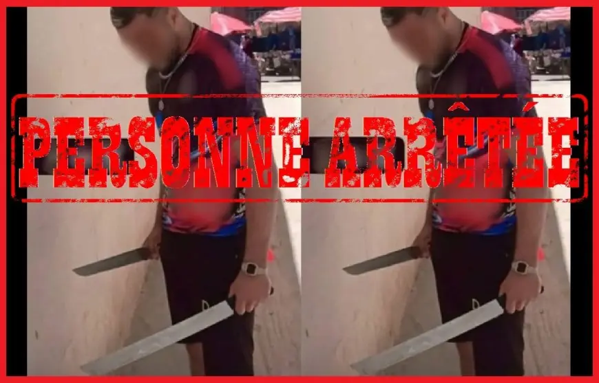 توقيف شخص لحيازة أسلحة بيضاء والتحريض على العنف عبر الإنترنت بمكناس