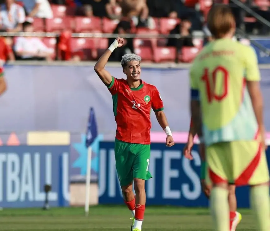 المنتخب المغربي لأقل من 20 سنة يستهل مشاركته في كأس العالم بفوز على إسبانيا