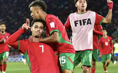 المنتخب المغربي لأقل من 20 سنة يهزم البرازيل ويبلغ الدور الثاني في كأس العالم