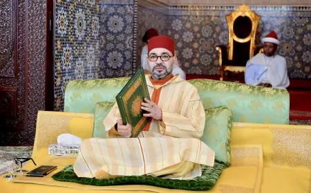 الملك محمد السادس يترأس الحفل الديني للذكرى 27 لوفاة الملك الحسن الثاني