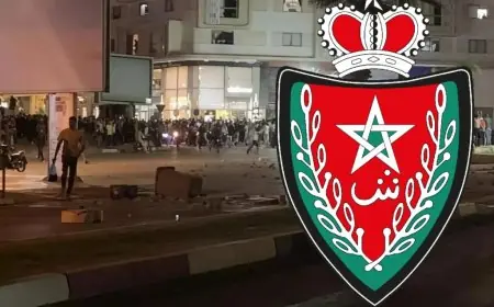 اعتقالات واسعة للمتورطين في أعمال الشغب والفوضى بسلا وإنزكان