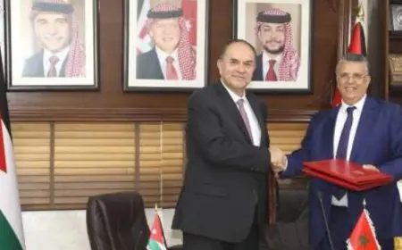 المغرب والأردن يوقعان اتفاقيتين لتعزيز التعاون القضائي والقانوني