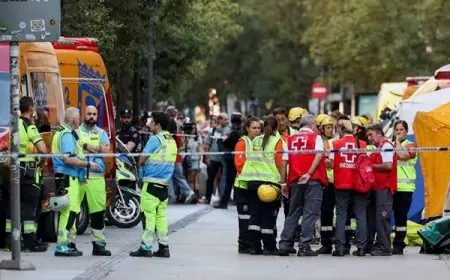 انهيار مبنى قيد الترميم يودي بحياة أربعة أشخاص بإسبانيا