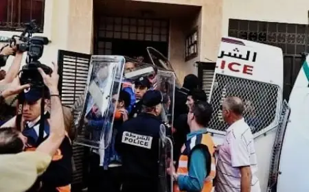 فرار متهم أثناء إعادة تمثيل جريمة قتل بطنجة