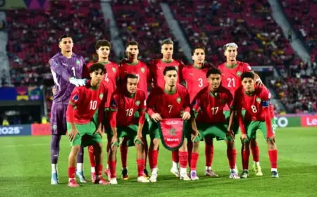 الثنائي المغربي معما وباعوف ضمن تشكيلة ربع النهائي المثالية لكأس العالم للشبان