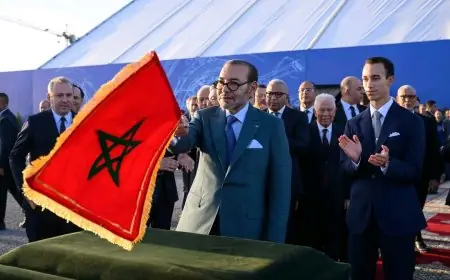 الملك محمد السادس يعطي انطلاقة أشغال المركب الصناعي لمحركات الطائرات التابع لـ"سافران" بالنواصر