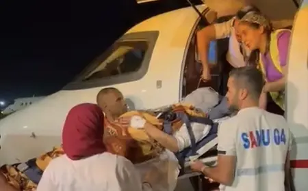 نقل مستعجل لسيدة حامل من كلميم نحو المركز الاستشفائي الجامعي في مراكش 