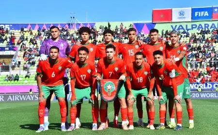 أشبال الأطلس ينهون الشوط الأول أمام فرنسا بهدف دون رد