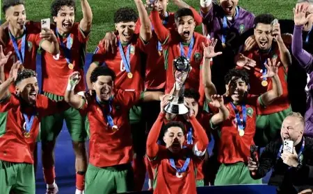 الملك محمد السادس يهنئ المنتخب المغربي لأقل من 20 سنة بعد تتويجه بكأس العالم في الشيلي