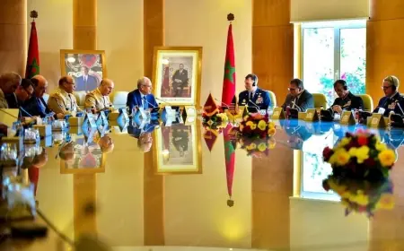 لوديي وبريظ يستقبلان قائد القيادة الأمريكية لإفريقيا "أفريكوم"