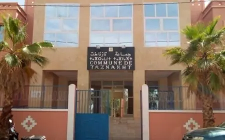 انتخاب عبد العظيم أيت العباس رئيسا لجماعة تازناخت خلفا للمعزول حامد أمزيل