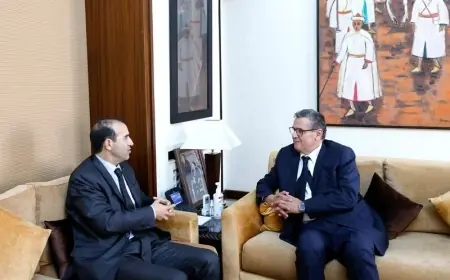 أخنوش يستقبل بنعليلو لتعزيز جهود مكافحة الفساد بالمغرب