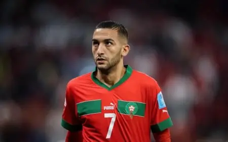 حكيم زياش يوقع لنادي الوداد الرياضي