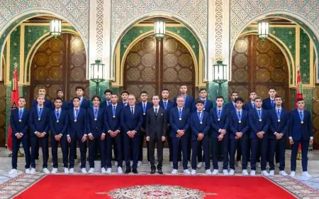ولي العهد مولاي الحسن يترأس حفلًا ملكيًا على شرف "أبطال العالم"