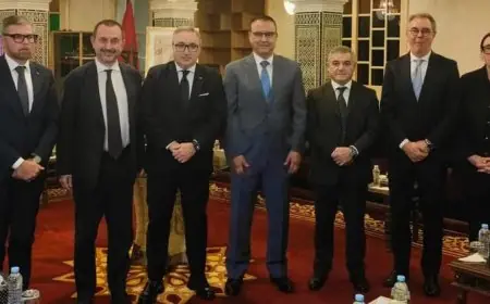 العيون.. وفد برلماني إيطالي يشيد بالتنمية المتسارعة ويؤكد دعمه لمبادرة الحكم الذاتي