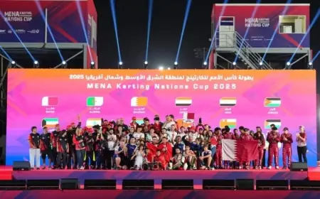 المغرب يتوج ببطولة الشرق الأوسط وشمال إفريقيا للكارتينغ 2025