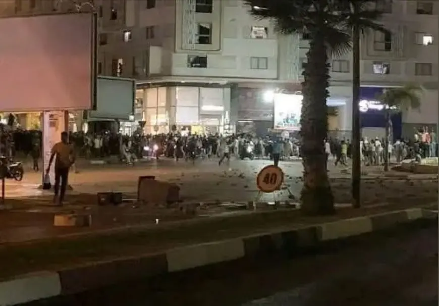أحداث عنف في وجدة تنتهي باعتقال 36 شخصاً وإصابة عناصر من القوات العمومية