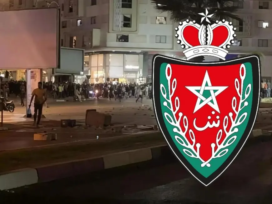 اعتقالات واسعة للمتورطين في أعمال الشغب والفوضى بسلا وإنزكان