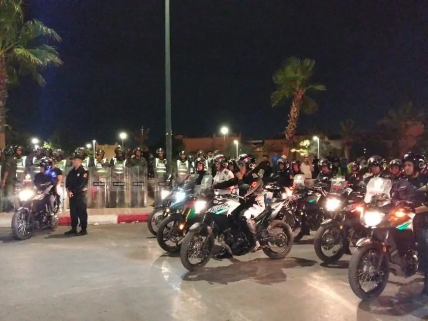 مواجهات عنيفة بحي المصلى بمراكش تسفر عن توقيف أزيد من 40 شخصا