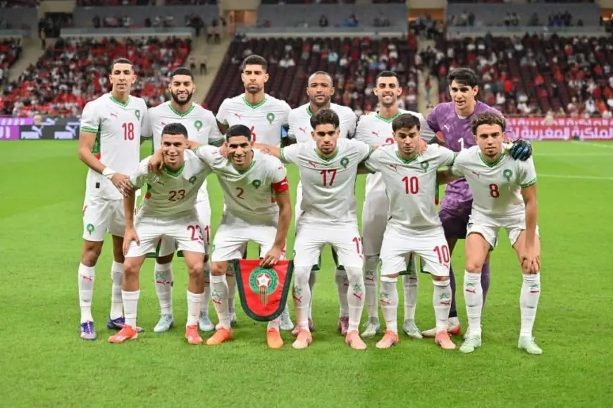 المنتخب المغربي على بعد خطوات من نادي التسعة الأوائل عالميا في تصنيف الفيفا