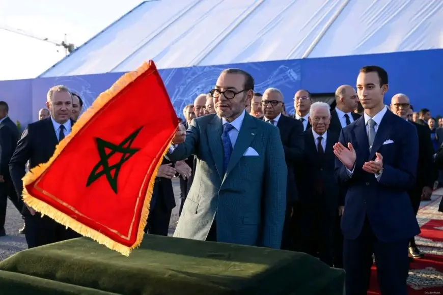 الملك محمد السادس يعطي انطلاقة أشغال المركب الصناعي لمحركات الطائرات التابع لـ"سافران" بالنواصر