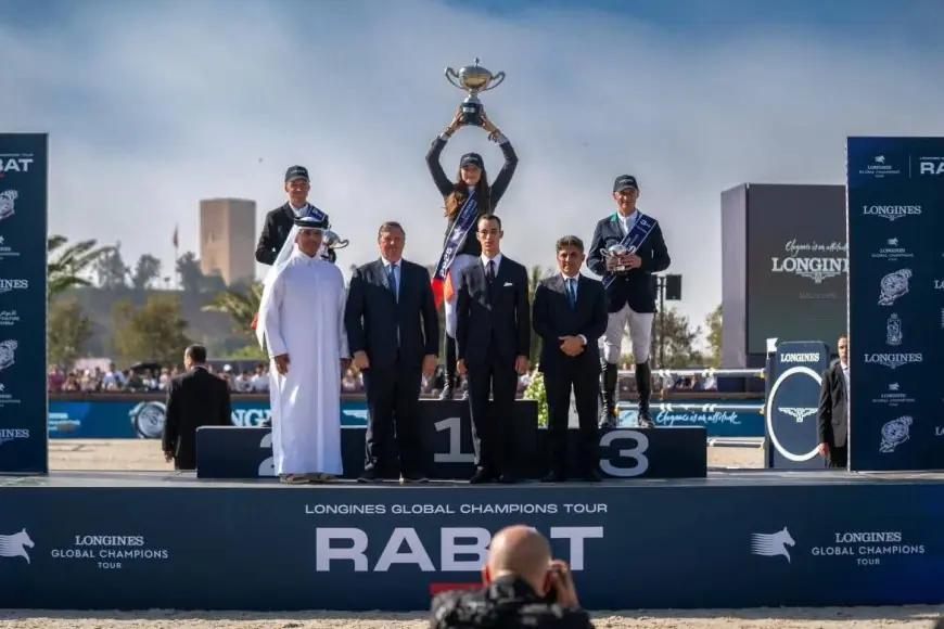 ولي العهد الأمير مولاي الحسن يترأس الجائزة الكبرى للرباط 2025 ضمن جولة لونجين العالمية للأبطال