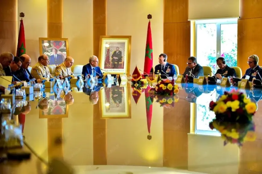 لوديي وبريظ يستقبلان قائد القيادة الأمريكية لإفريقيا "أفريكوم"