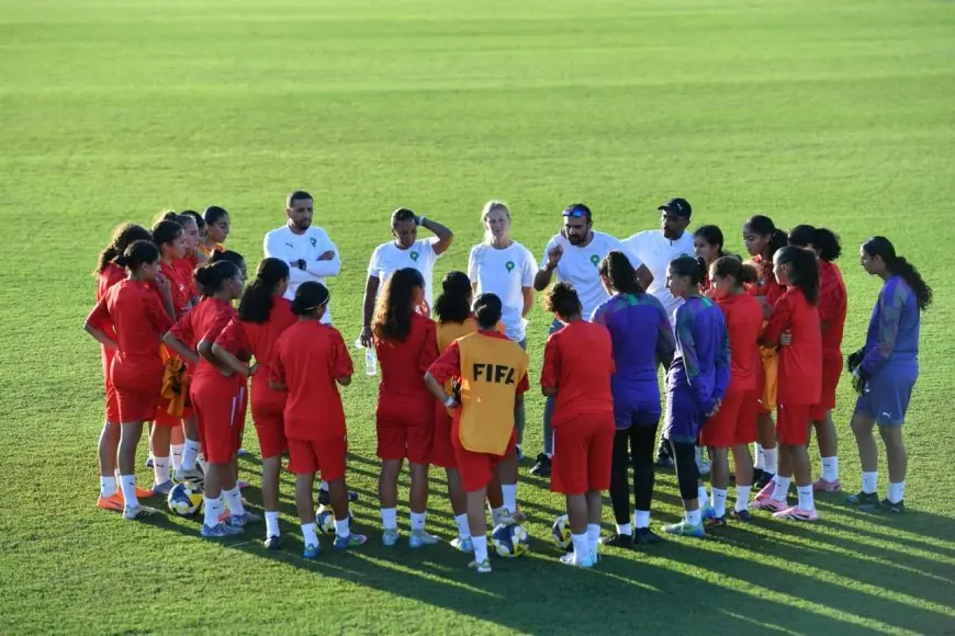 المنتخب المغربي النسوي لأقل من 17 سنة يختتم استعداداته لمواجهة إيطاليا