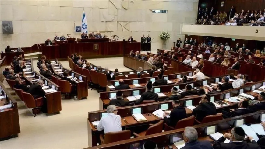 الكنيست الإسرائيلي يصادق تمهيديا على مشروعي قانون لضم الضفة الغربية ومستوطنة