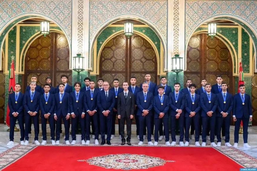 ولي العهد مولاي الحسن يترأس حفلًا ملكيًا على شرف "أبطال العالم"