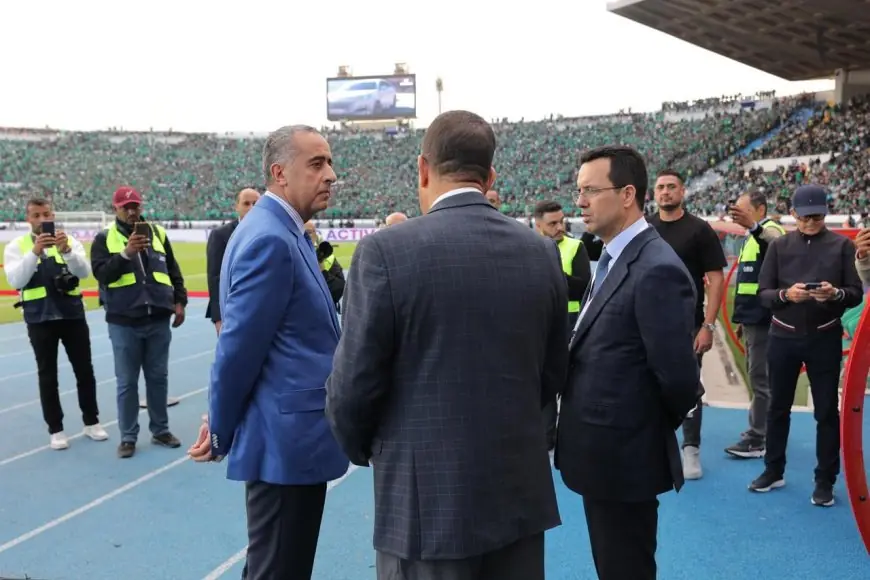حموشي يتفقد ترتيبات الأمن لتأمين ديربي الوداد والرجاء بالدار البيضاء