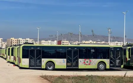 فاس تتلقى دفعة أولى من الحافلات الحديثة لتحديث النقل الحضري