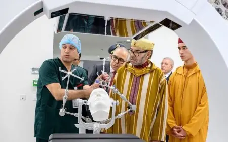 الملك يدشن المركب الاستشفائي الجامعي الدولي محمد السادس للرباط