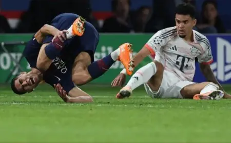 بعد التسبب في إصابة أشرف حكيمي.. لويس دياز يكشف عن موقفه