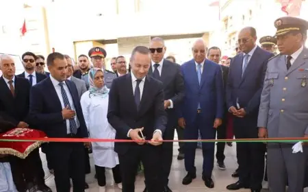 افتتاح مستشفى طرفاية والمركز الصحي "التعاون" بالعيون