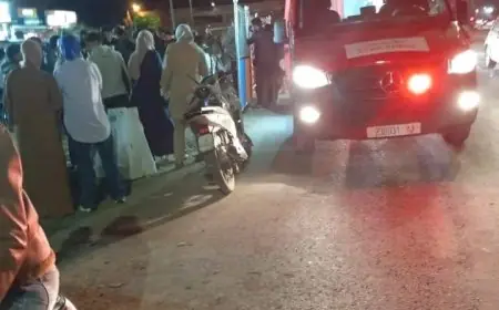 سقوط شخصين كفيفين في حفرة ناتجة عن أشغال تهيئة شارع آسفي بمدينة مراكش