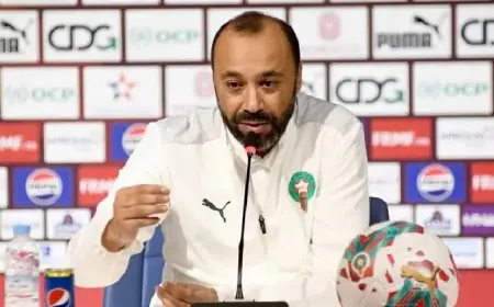السكتيوي يكشف قائمة المنتخب المغربي الرديف استعدادا لكأس العرب بقطر