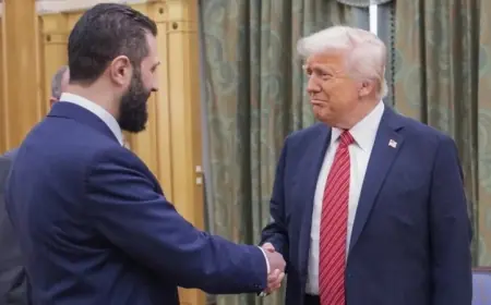 ترامب يلتقي الرئيس السوري في البيت الأبيض
