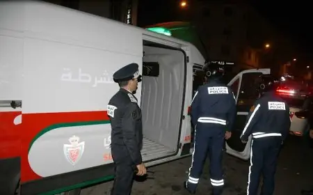 مفتش شرطة يضطر لاستعمال سلاحه الوظيفي لتوقيف مروج مخدرات بأولاد تايمة