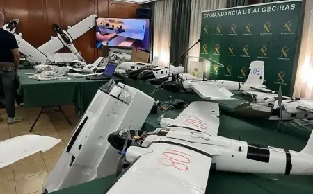 تعاون مغربي إسباني يفكك شبكة لتهريب المخدرات بطائرات مسيرة متطورة
