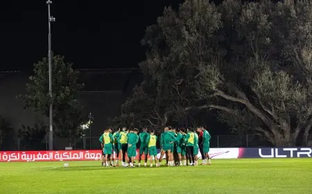 المنتخب الوطني يختتم استعداداته لمواجهة موزمبيق وأوغندا ودياً