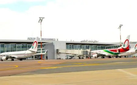 اضطرابات في حركة الطيران بمطارات المغرب بسبب سوء الأحوال الجوية