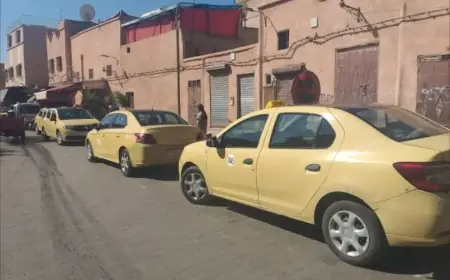 سحب رخصة الثقة من سائق أجرة بمراكش لرفضه نقل المواطنين