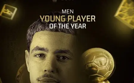 عثمان معما يتوج بجائزة أفضل لاعب شاب في إفريقيا