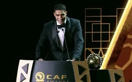 حكيمي: أهدي هذه الجائزة لكل الأطفال المغاربة وحلمي القادم التتويج بكأس إفريقيا