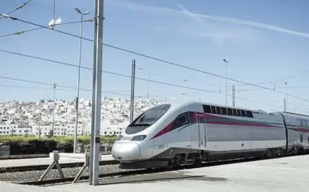 المغرب يستعد لاستقبال أول شحنة من قضبان خط القطار الفائق السرعة القنيطرة مراكش