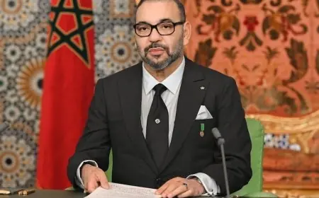 الملك محمد السادس يهنئ رئيس لبنان بمناسبة العيد الوطني لبلاده