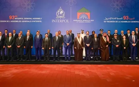 افتتاح أشغال الدورة الـ 93 للجمعية العامة للأنتربول بمراكش