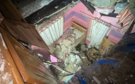 انهيار منزل بطنجة يرسل سيدتين إلى المستعجلات
